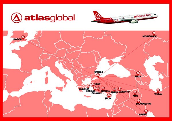 Atlas Global ( atlasjet ) Uçak Bileti